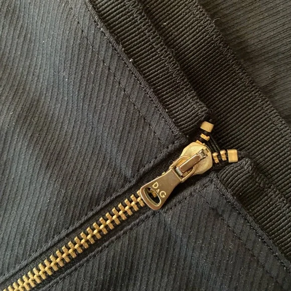 D&G Dolce Gabbana y2k Black Pencil Skirt - Picture 3 of 7